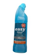 EASY TOILET CLEANER OCEAN FRESH CLEANS & FRESHENS 750ML FAST & FREE DELIVERY NEW 7.32 per litre