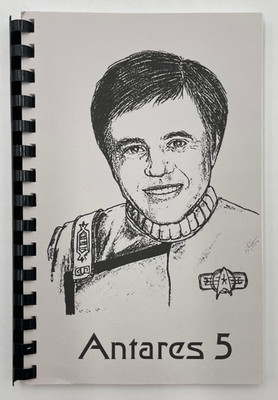 Star Trek The Original Series ''Antares'' #5 Gen Fanzine First Printing   2000