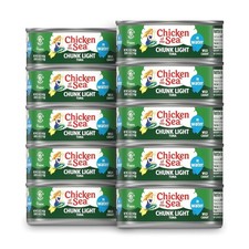 Chicken of the Sea Chunk Light Tuna in Water 5 oz. Can Pack of 10