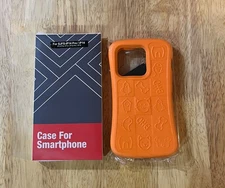 Temdan Heavy Duty Shockproof Phone Case - Orange 
