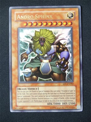 Andro Sphinx EP1 Ultra Rare - Yugioh Card #1U9