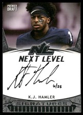 2020 SAGE HIT Next Level Signatures BLACK K.J. Hamler Auto /25 Penn State