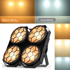 4X150W LED Stage Par Light COB 2in1 Spot Light Lighting Audience Blinder Light