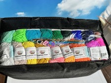 Ultimate Crochet and Knitting Kit - 62 Yarn Skeins with Essential Tools Included