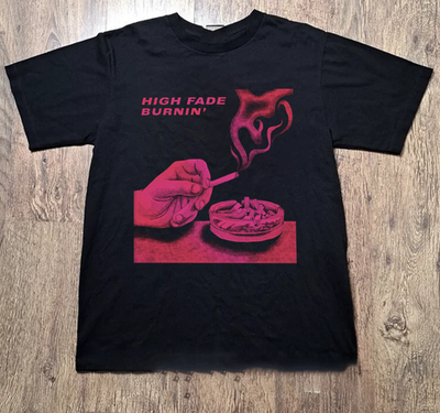 #ad Collection High Fade Band Burning Black Gift For Fans S to 5XL Shirt SN593 $18.85