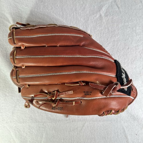 Dudley Thunder Baseball Mitt Glove RHT DFG 800 Handcrafted Premium Leather VTG - Picture 4 of 14