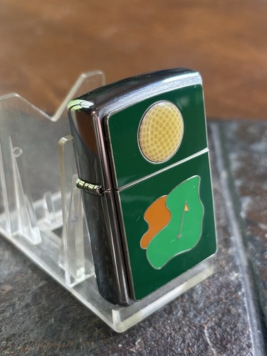 2002 Golf Zippo And Greenskeeper Ball Markers Kit In Metal Tin - Picture 6 of 21
