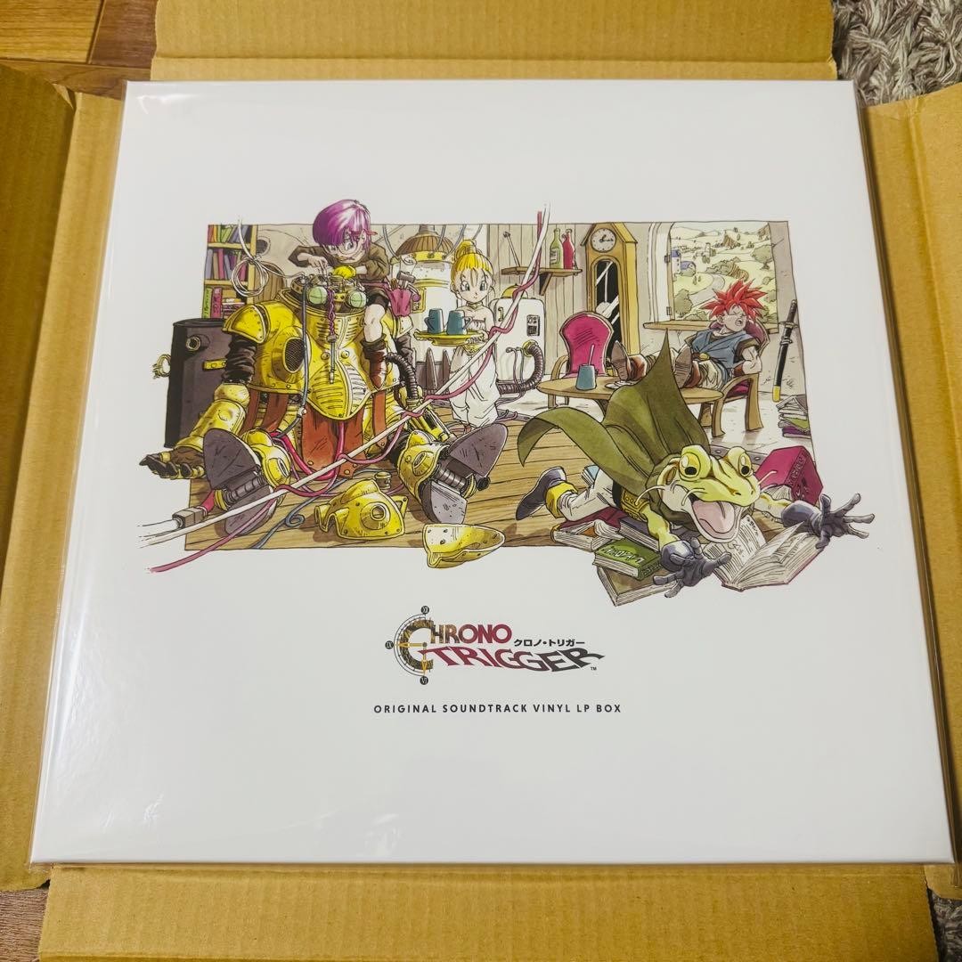 CHRONO TRIGGER Original Soundtrack Vinyl 4LP Box Analog 30th