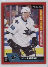 2016-17 Upper Deck O-Pee-Chee Update Marquee Rookies Red Border Kevin Labanc e0k