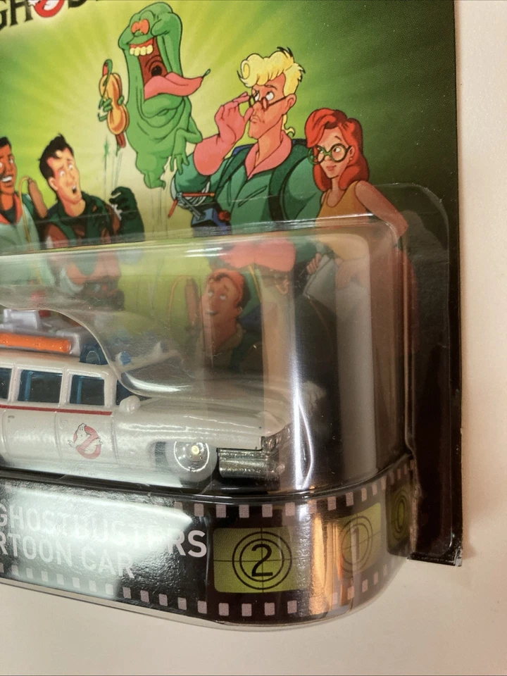 Hot Wheels 2015 entretenimiento retro cazafantasmas reales dibujos animados ecto-1 solo hobby Foto 3 de 4