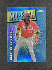 2025 Topps Chrome Elly De La Cruz All-Etch #CAE-4 Reds