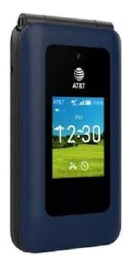 AT&T Cingular Flex 2 U1030AA Prepaid 4G LTE Flip Phone, 2MP, Android ...