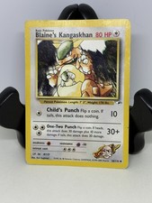 Vintage Pokemon TCG Blaine's Kangaskhan 36/132 Gym Heroes Set LP Great Condition on eBay