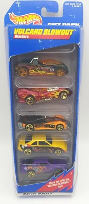 Hot Wheels Volcano Blowout 5 Car Gift Pack  #18835 Diecast 1997 