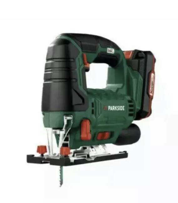 Parkside 20V Cordless Jigsaw With 20v 2Ah Battery Charger