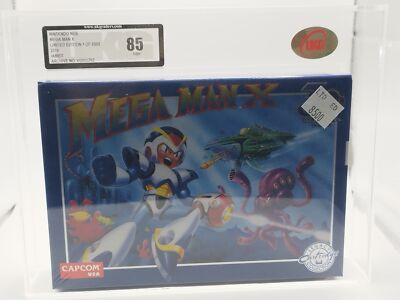 NINTENDO SNES - MEGA MAN X - LEGACY CARTRIDGE 30 UKG 85NM+