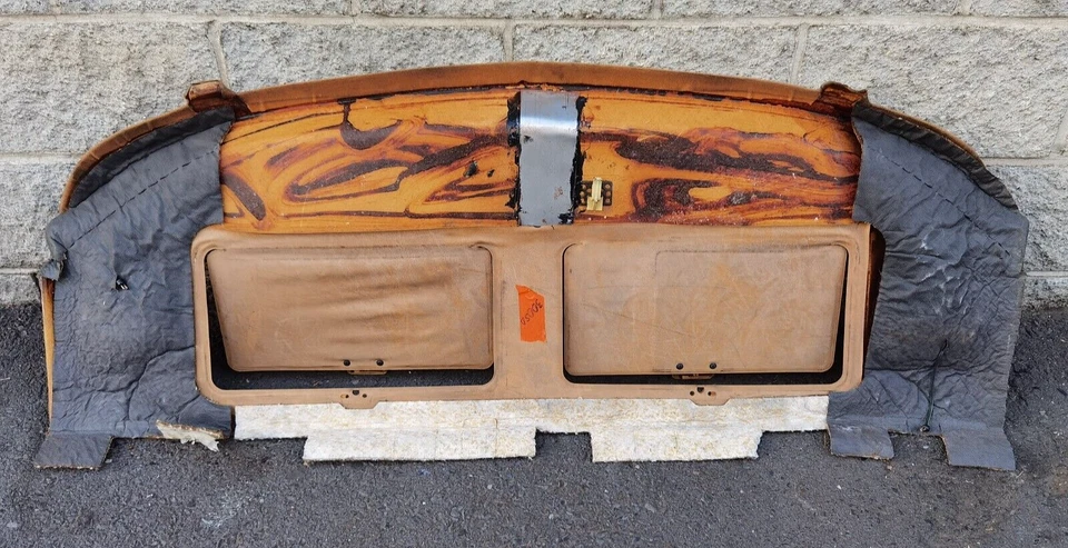 86-91 MERCEDES BENZ W126 560SEL SE/SD/L/SEL SEDÁN CUBIERTA TRASERA ALFOMBRADA OEM Foto 4 de 4