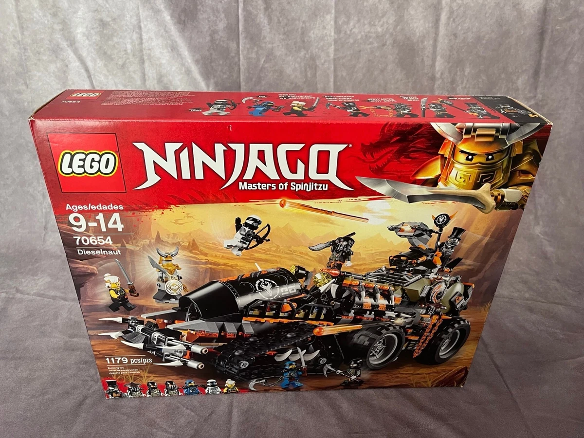 NINJAGO Masters of Spinjitzu:Dieselnaut 70654 Ninja Toy (1179 PECs) 673419282222 | eBay