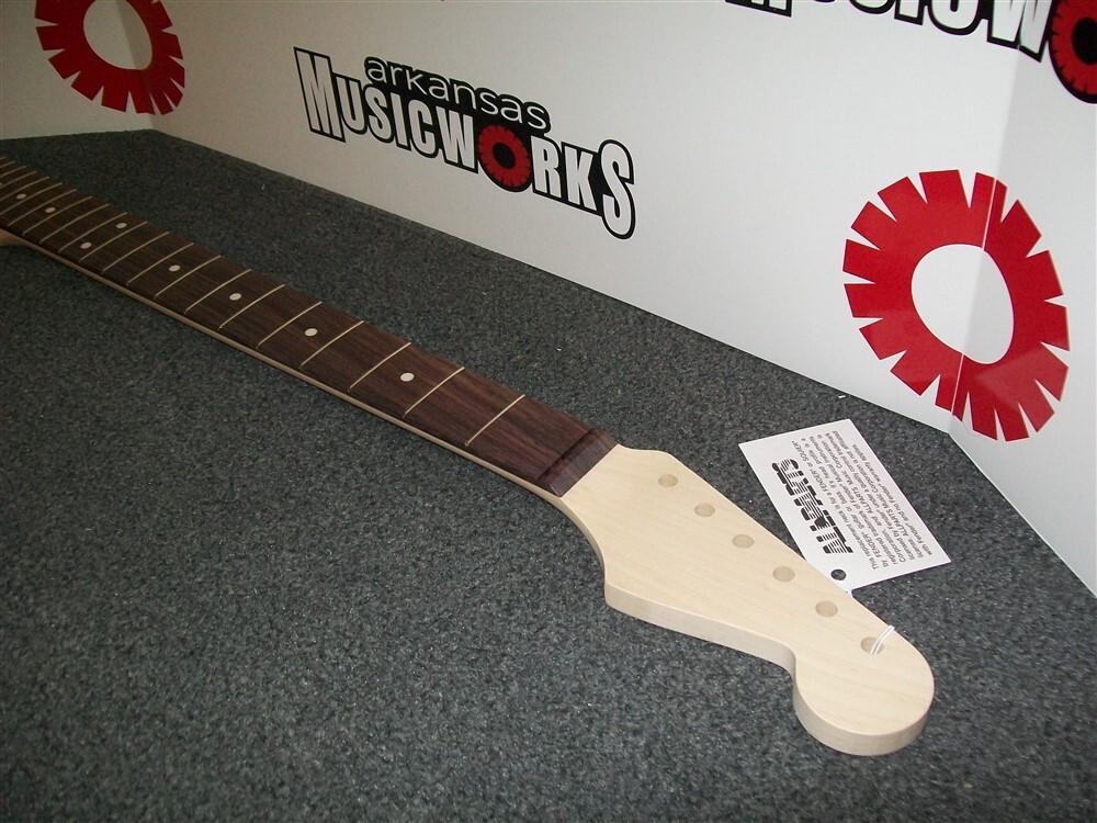 NEW Allparts Fender Licensed Baritone Strat Neck, Maple, 24 Fret
