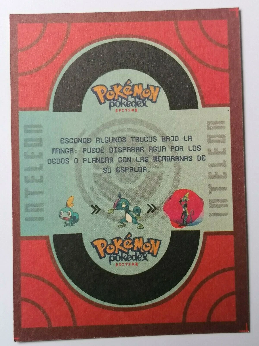 Inteleon  Pokédex