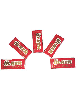 ULKER Milk Chocolate Napoliten Net 33 Gr * 5 pieces
