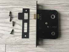 Basta 3? bathroom Mortice bathroom lock Black ( lock 3 )