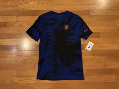 New S Nike Netherlands Holland World Cup 2022 KNVB Shirt Blue