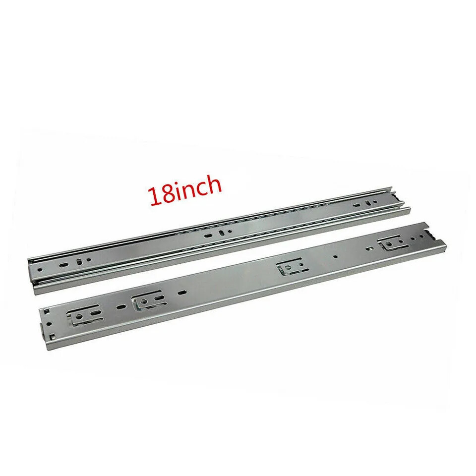100 Lb Load Capacity Side Mount Ball Bearing Rails