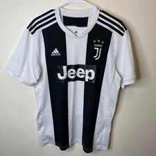 Adidas Juventus 2018-19 Home Kit Soccer Jersey Size Medium