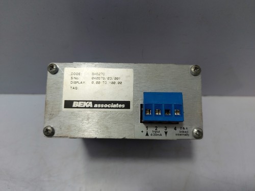 Beka BA527C Digit Indicator 4/20mA Loop Powered Instrument - Picture 3 of 6