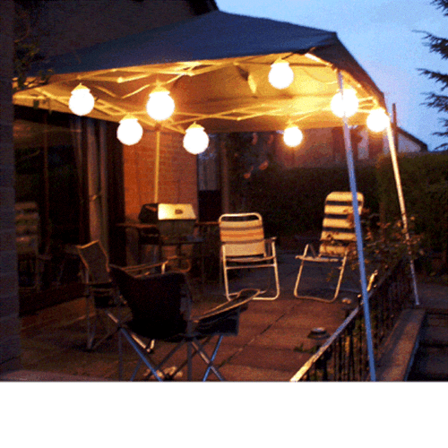 Zeltbeleuchtung Pavillon Partyzelt Gartenzelt Lichterkette - Bild 4 von 4