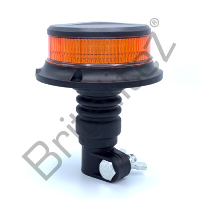 Low Profile Flexi DIN Pol Halterung R65 drehbar blinkend gelb LED Strobe Beacon
