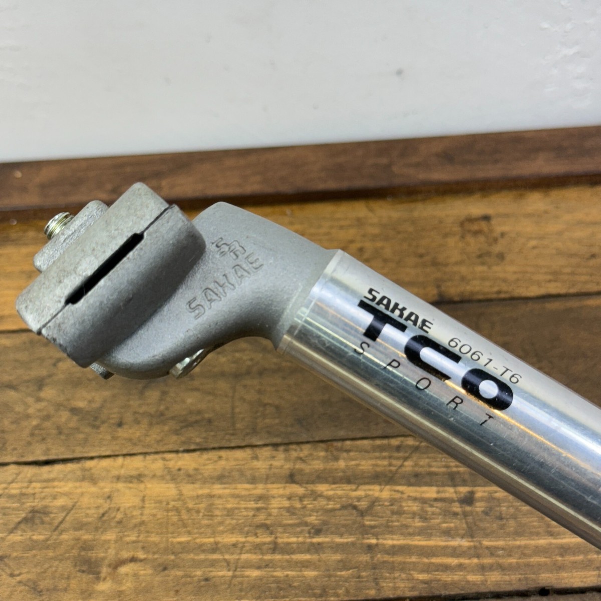Vintage SR Sakae TCO Seatpost mm Sport Tall Cool One NOS 310 Silver  1990