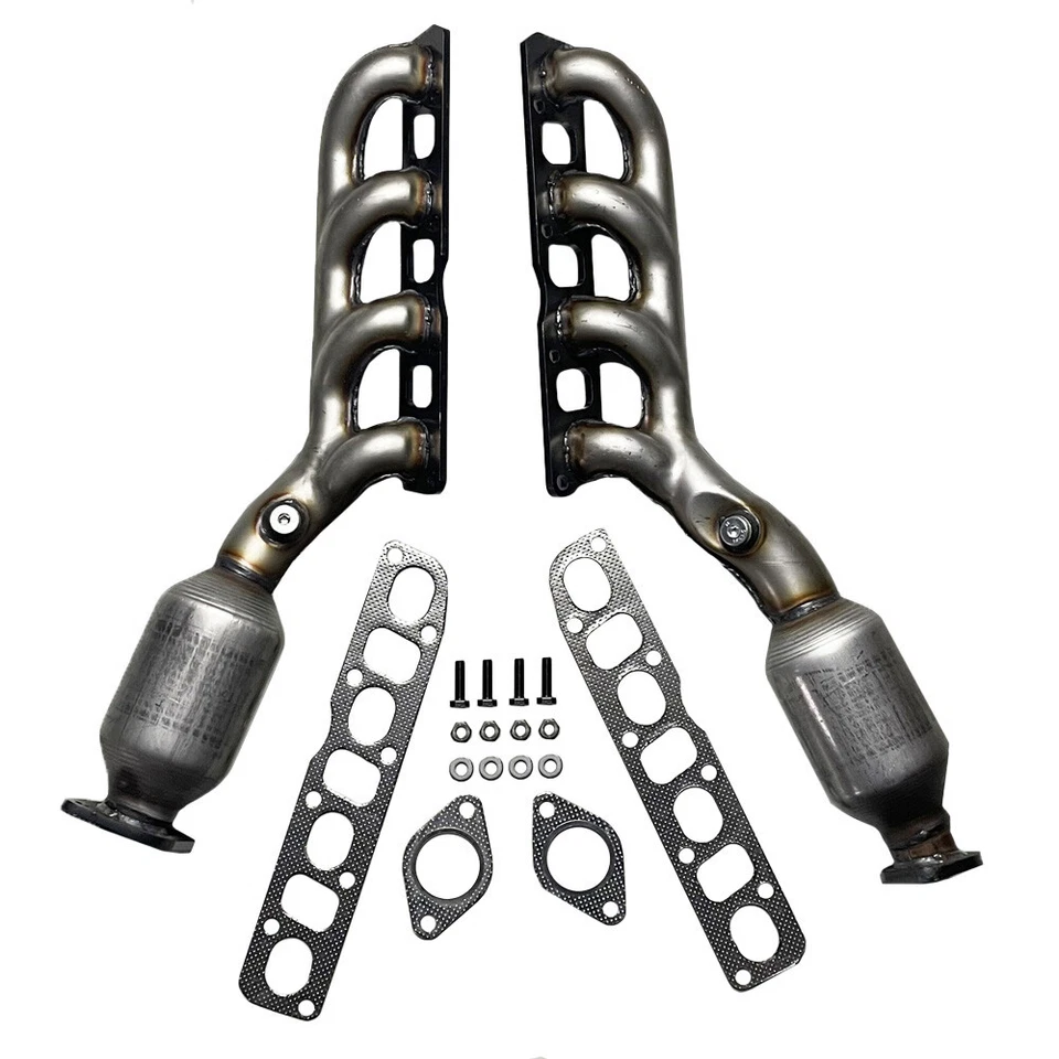 Комплект каталитических преобразователей бокового коллектора левого и правого для Nissan Armada 5,6 л 2005-2013 годов выпуска - Изображение 2 из 4