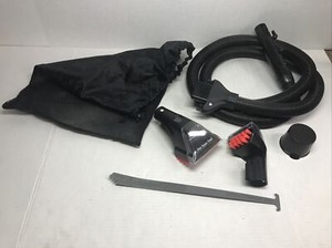 6 Piece Bissell Hose, Bag, Pet Stain, Scrubber,Hose Clean out Upholstery Tools