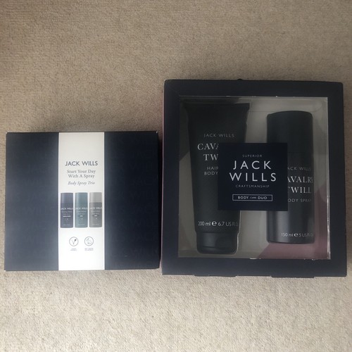 Jack Wills Start Your Day With A Spray Mens Body Spray Trio Gift Set + Craftmans 5045099006750