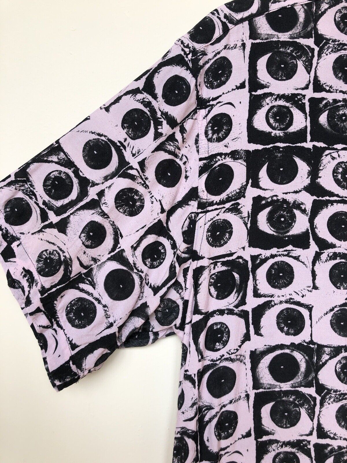 Supreme Comme Des Garcons SHIRT Eyes Rayon Shirt … - image 5