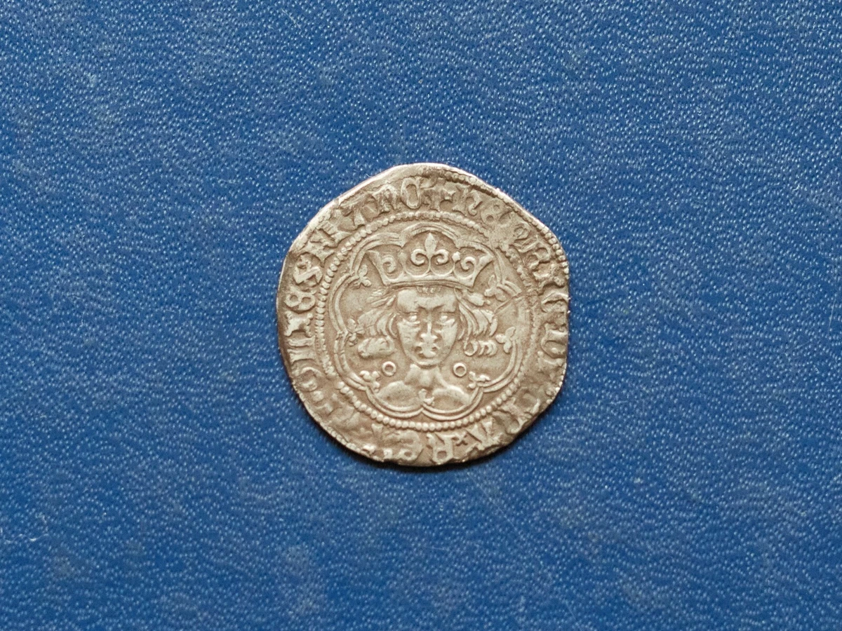 Monnaie Ancienne - Groat D'argent Henry VI 1422-30 Calais | Grande-Bretagne TTB