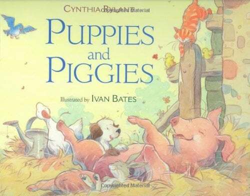 Adorable Puppies and Piggies Hardcover by Cynthia Rylant for Kids