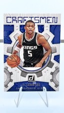 2021-22 Donruss Craftsmen Insert De'Aaron Fox #12 Sacramento Kings