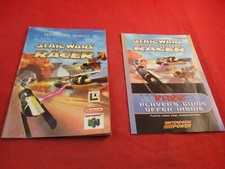 Star Wars Episode I Racer Nintendo 64 N64 Instruction Manual Booklet Insert L