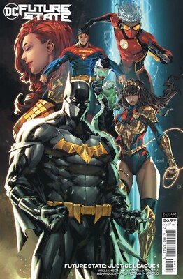 FUTURE STATE JUSTICE LEAGUE #1 NGU CARD STOCK VARIANT NM