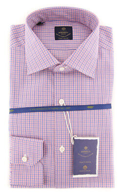 Extra Slim Details about New $600 Luigi Borrelli Red Check Shirt 201803222 Extra Slim Details about New $600 Luigi Borrelli Red Check Shirt 201803222