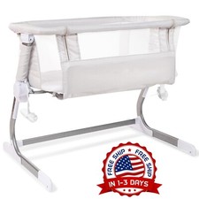 LUXURY Moises Cama Para Bebes Infantil Noche De Sueno Seguro Nina Pequena Juegos