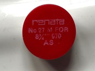 Vintage Uhrenteil - Renata - No27M für 8 3/4 970 - Unruh Uhrmacher Ersatzteile