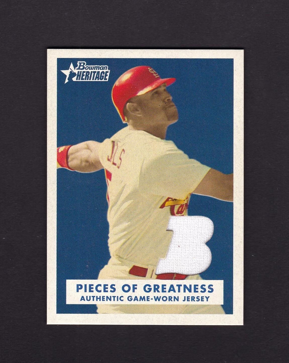 2006 Bowman Heritage / Pieces of Greatness #PG-AP2 Albert Pujols [NM/MT]
