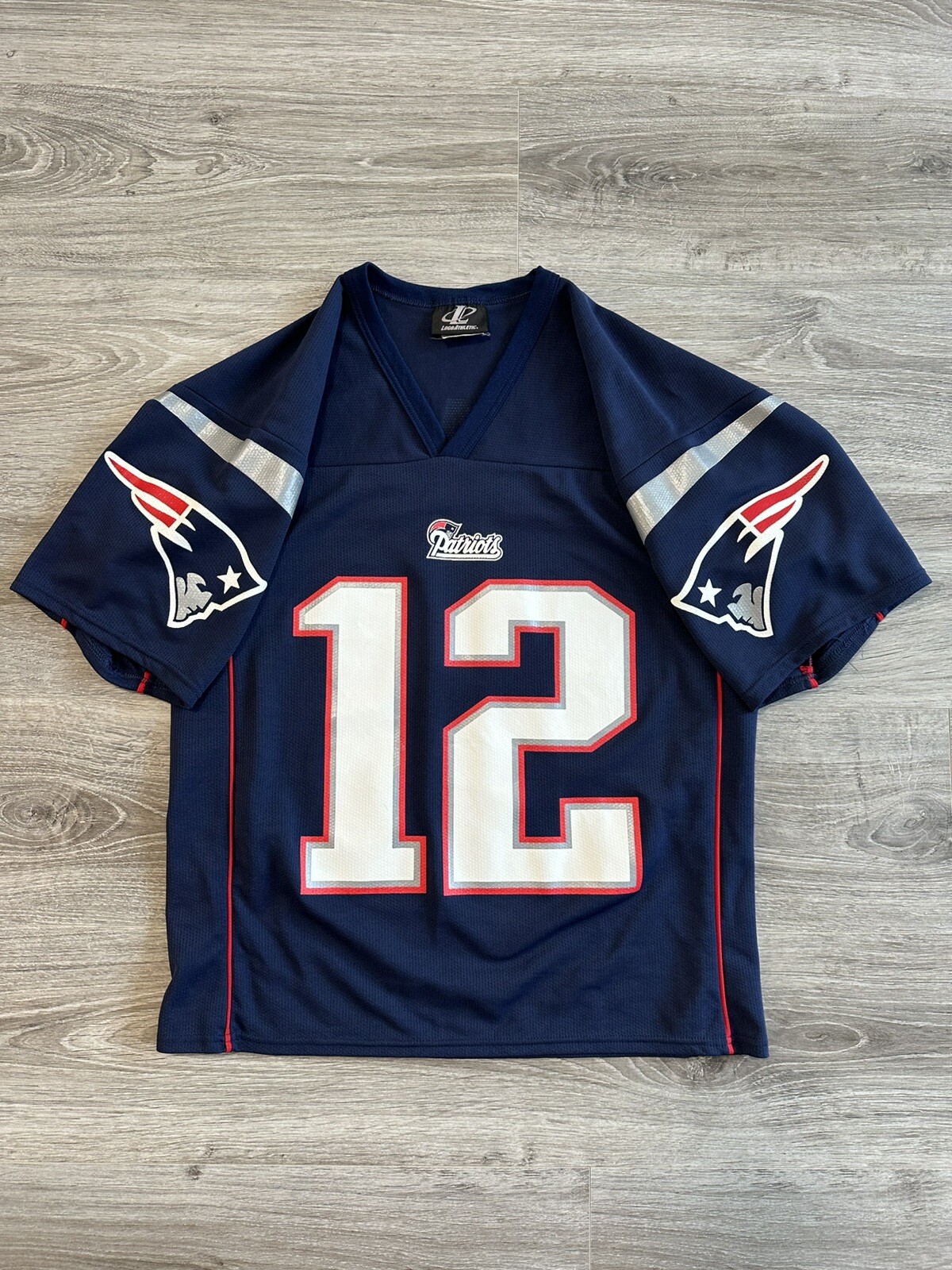 Vintage Y2K New England Patriots Tom Brady Jersey Logo Athletic Men’s M