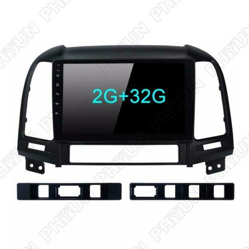 HD GPS 2+32GB 9'' Android 9.1 Car Stereo Radio OBD For HYUNDAI SANTA 2005-2012 - Picture 2 of 11