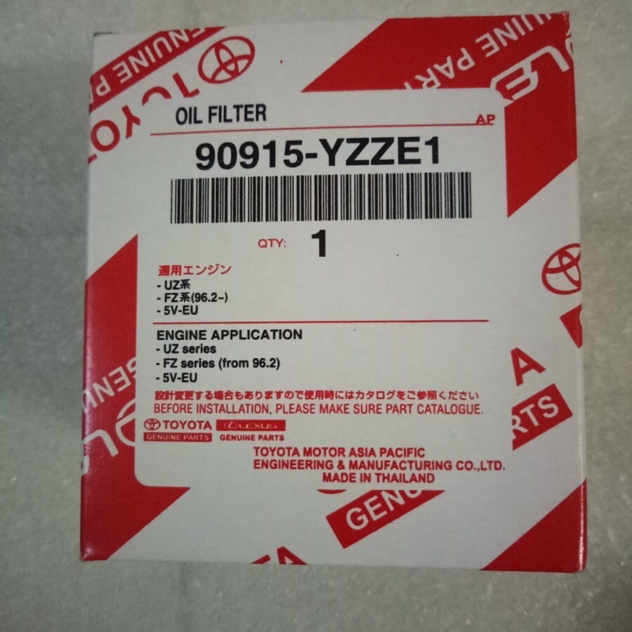 For Toyota Genuine Oil Filter 90915-YZZE1 1pcs | eBay