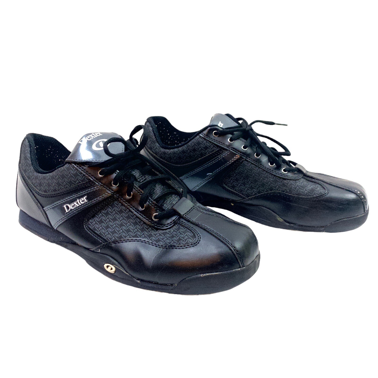 Dexter Tony Slide Rite Black & Gray Mens Bowling Shoes size 13 M B2246